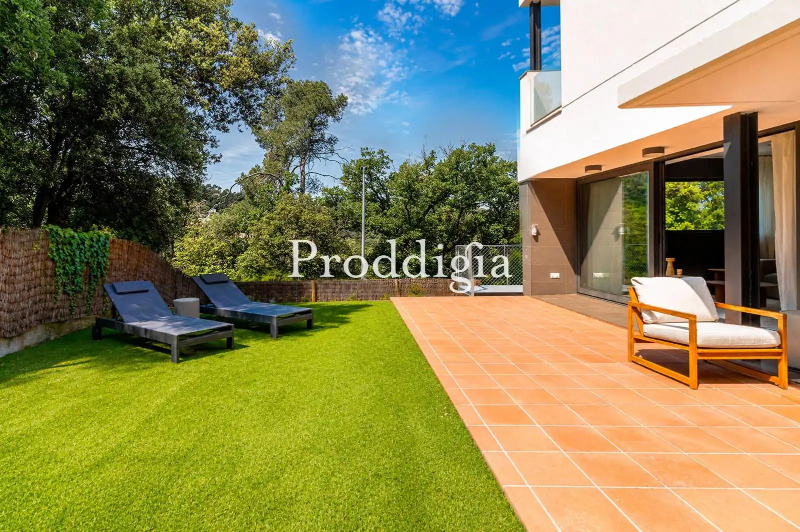 Terraza de Casa o chalet de alquiler en Barcelona con Aire acondicionado, Calefacción y Amueblado