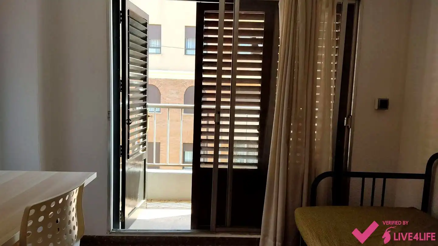 Terraza de Piso de alquiler en Valencia con Aire acondicionado y Amueblado