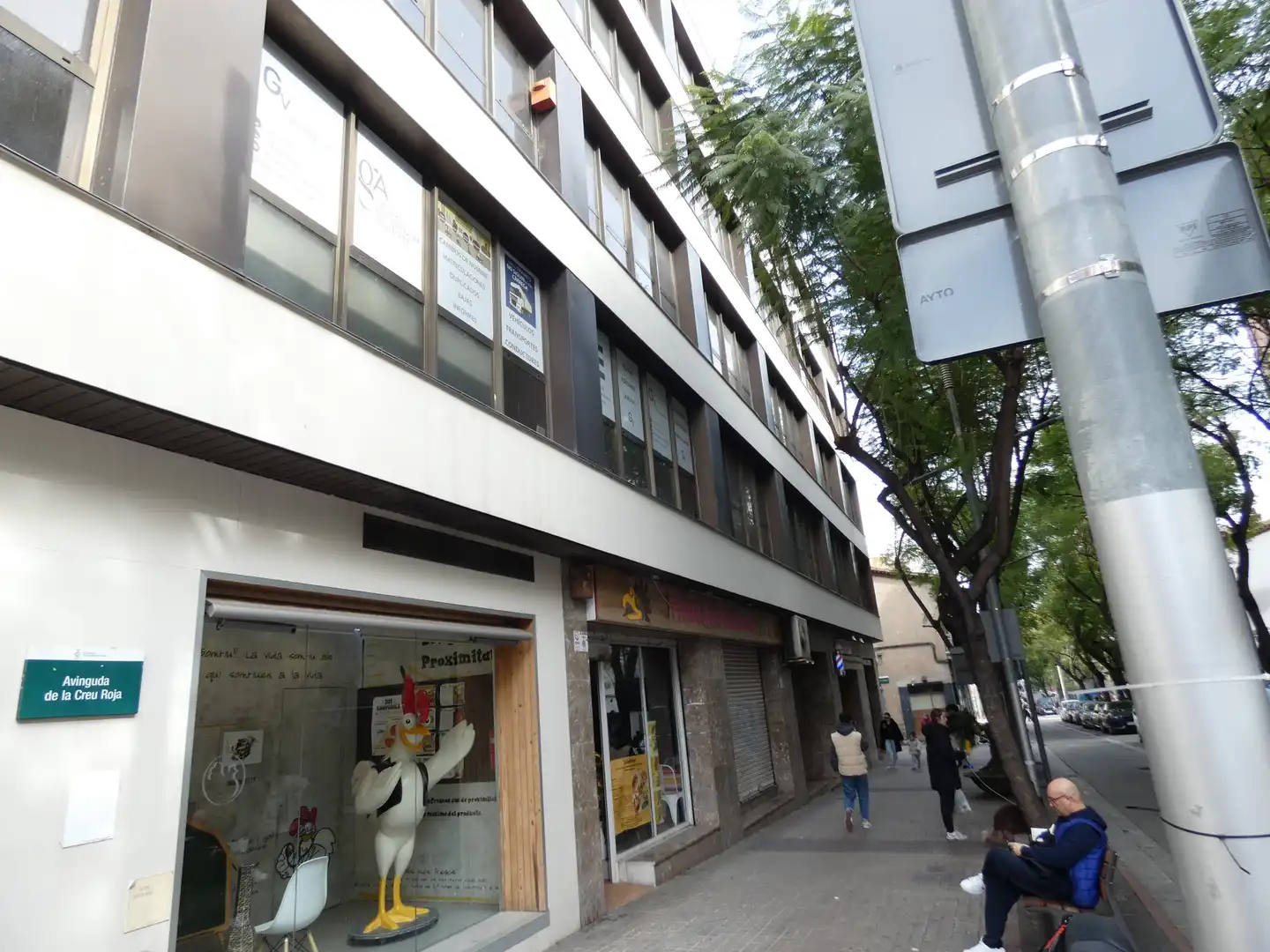 Vista exterior de Pis en venda en Cerdanyola del Vallès amb Aire condicionat, Calefacció i Moblat