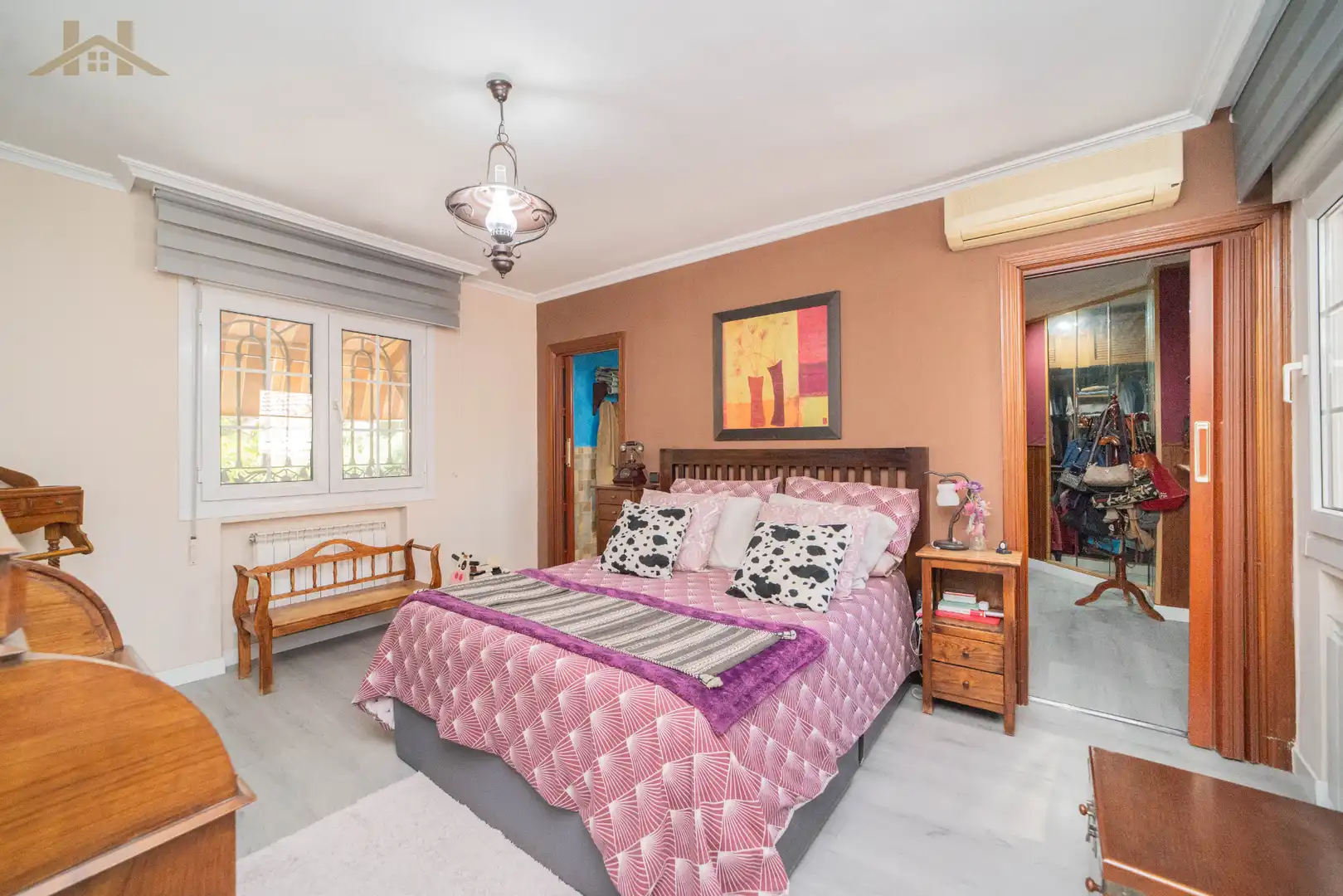Bedroom of Detached homes for sale in Valdemoro  with Air Conditioner, Heating and Private garden