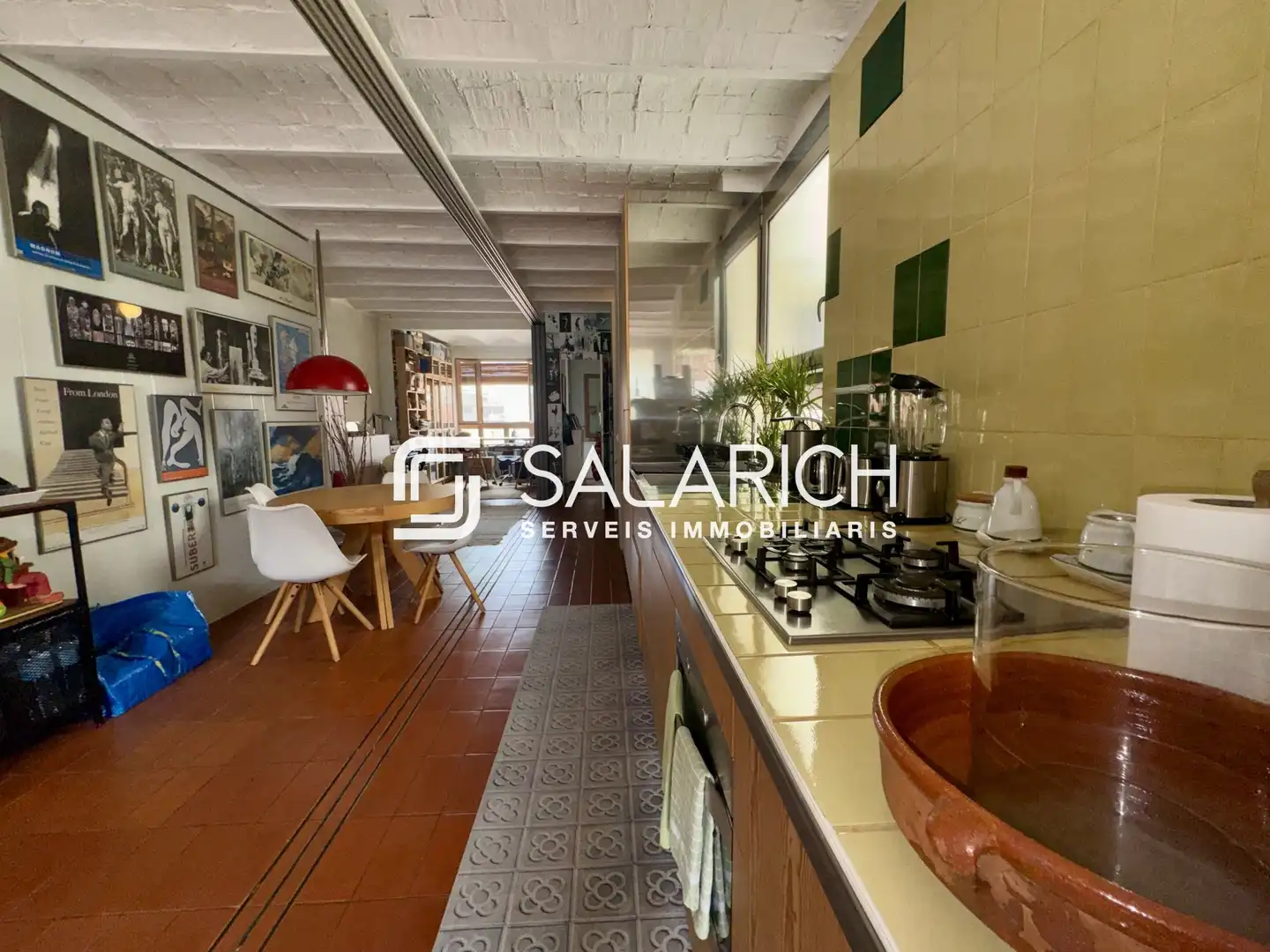 Cocina de Ático en venta en Barcelona con Aire acondicionado, Calefacción y Terraza