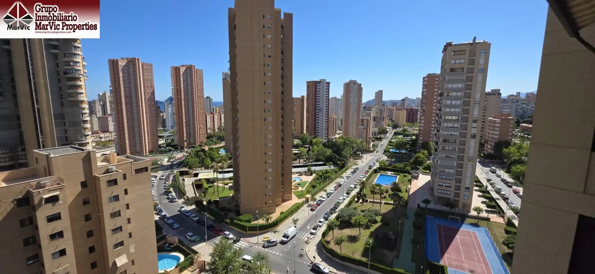 Exterior view of Flat for sale in Benidorm  with Terrace and Community pool