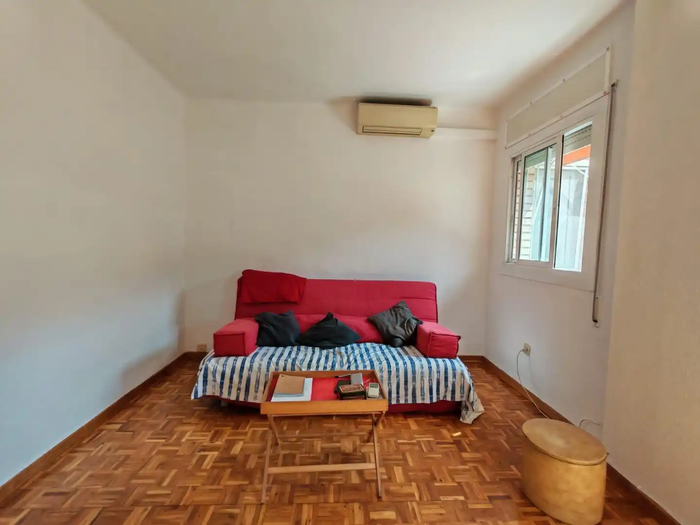 Sala de estar de Apartamento en venta en Barcelona con Aire acondicionado, Calefacción y Parquet