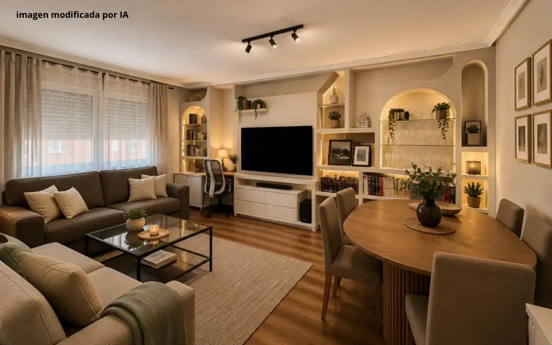 Living room of Flat for sale in Guardia Civil - Zona industrial