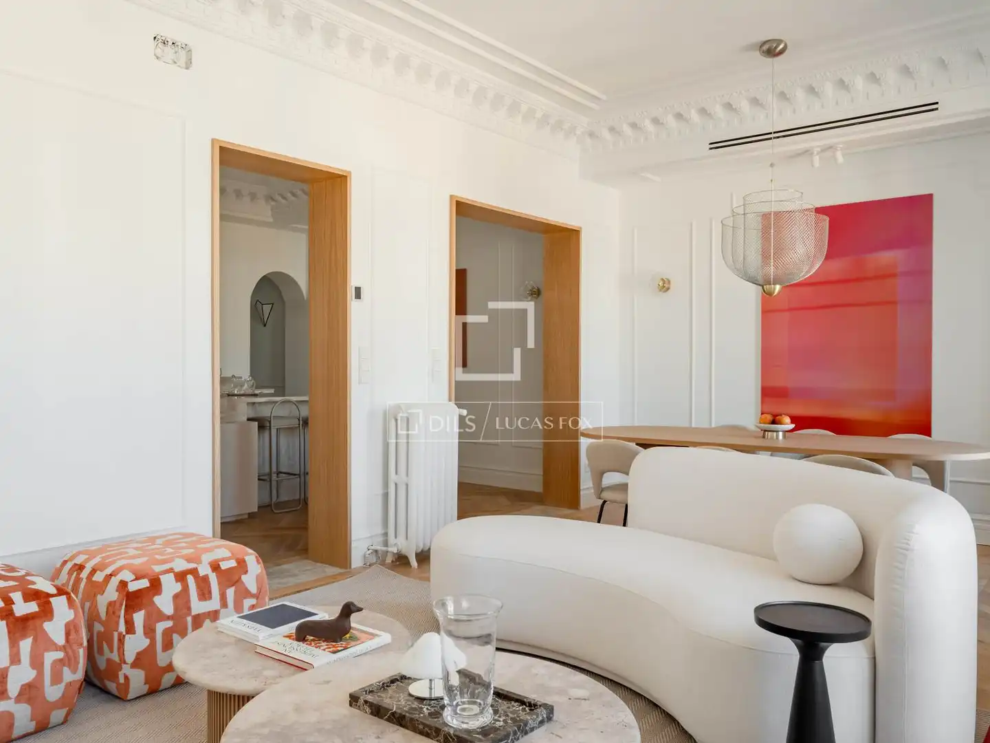 Wohnzimmer von Wohnung zum Verkauf in Madrid mit Klimaanlage, Heizung und Abstellraum