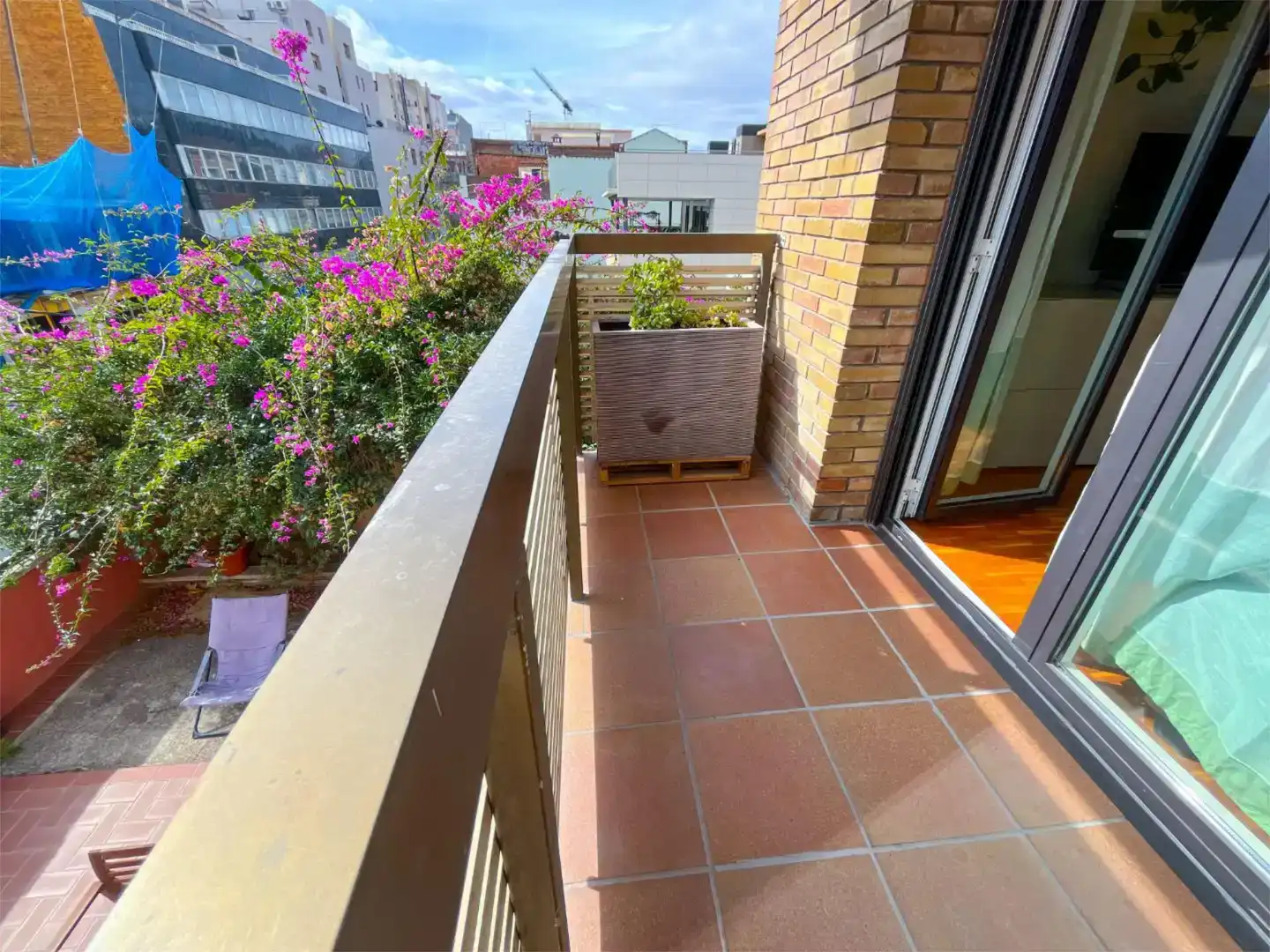 Terrasse von Wohnung zum Verkauf in  Barcelona Capital mit Klimaanlage und Balkon