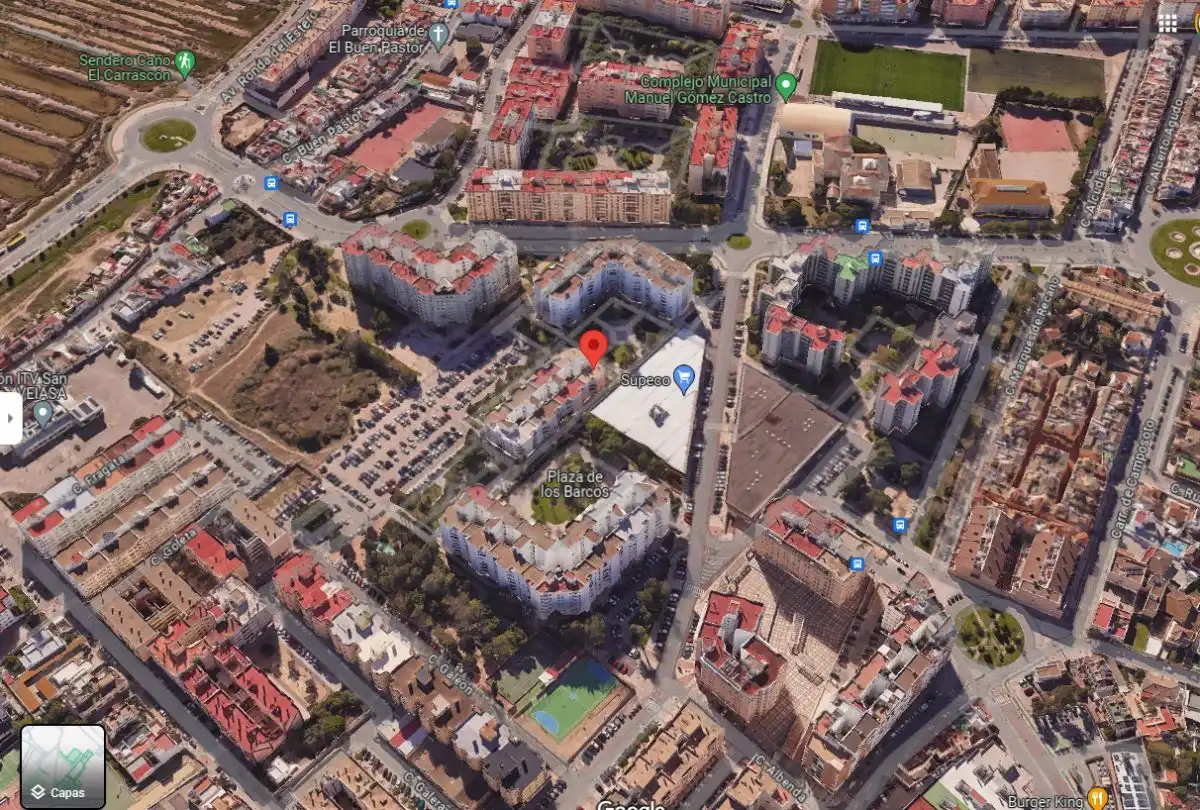 Vista exterior de Pis en venda en San Fernando amb Terrassa