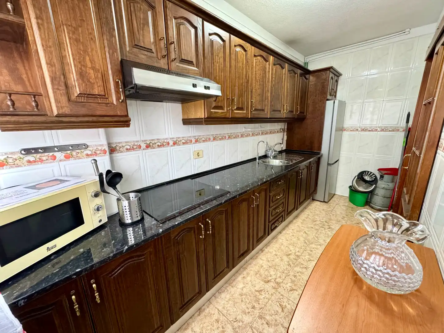 Cocina de Piso de alquiler en San Cristóbal de la Laguna con Trastero, Amueblado y Lavadora