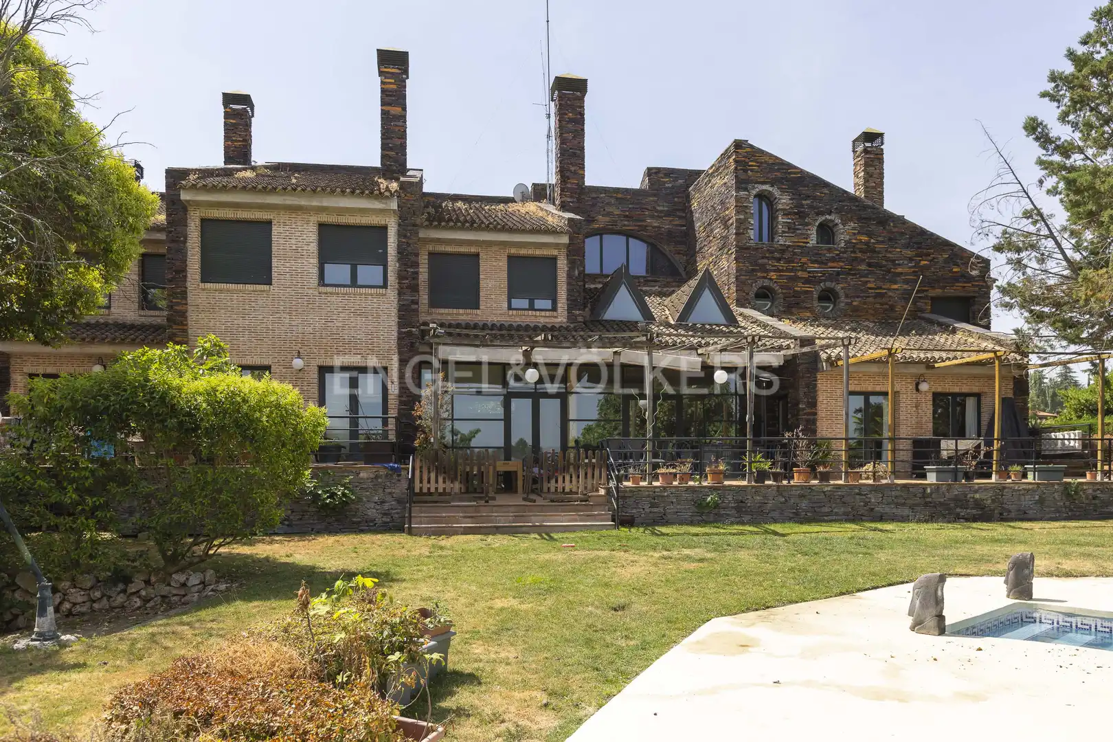 Jardín de Finca rústica en venta en Ciudalcampo con Aire acondicionado, Calefacción y Jardín privado