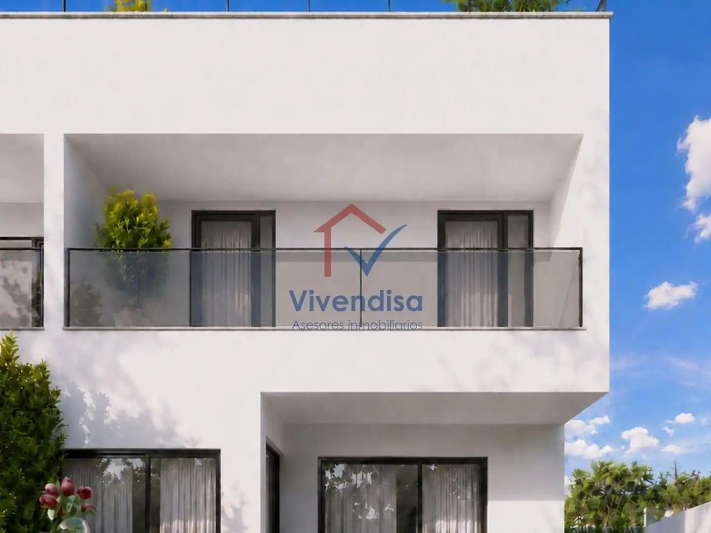 Terrassa de Casa adosada en venda en Guadalajara amb Calefacció, Jardí privat i Terrassa