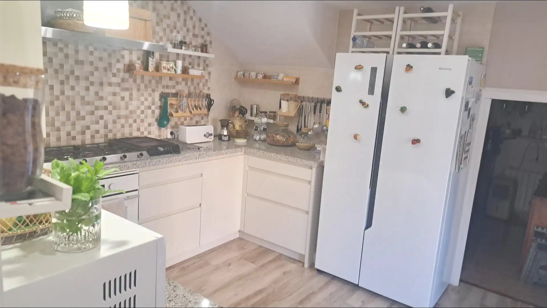 Cuina de Casa o xalet en venda en Lloret de Mar amb Jardí privat, Terrassa i Traster
