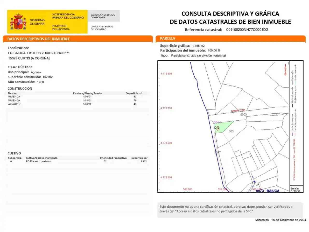 Maison avec jardin à vendre à BAIUCA, imagen 6