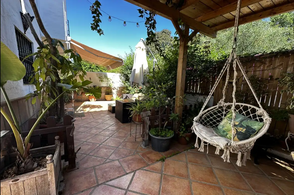 Terrace of Detached homes for sale in Marbella  with Air Conditioner, Heating and Private garden