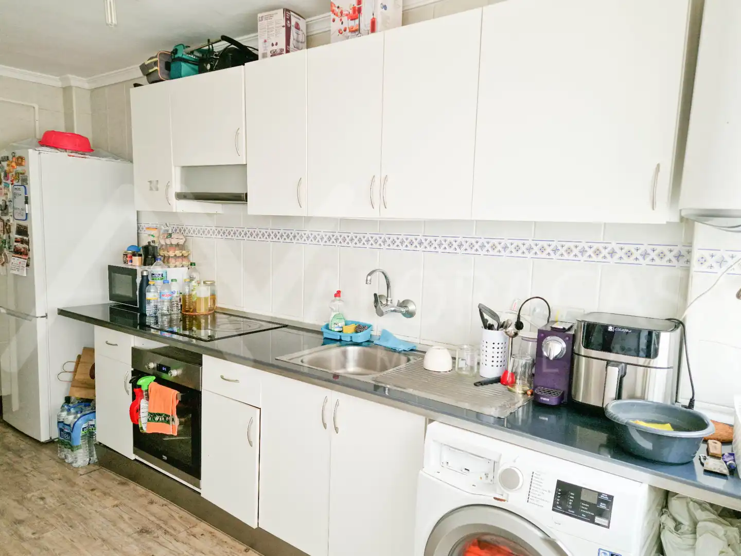 Kitchen of Flat for sale in Málaga  with Storage room and Furnished