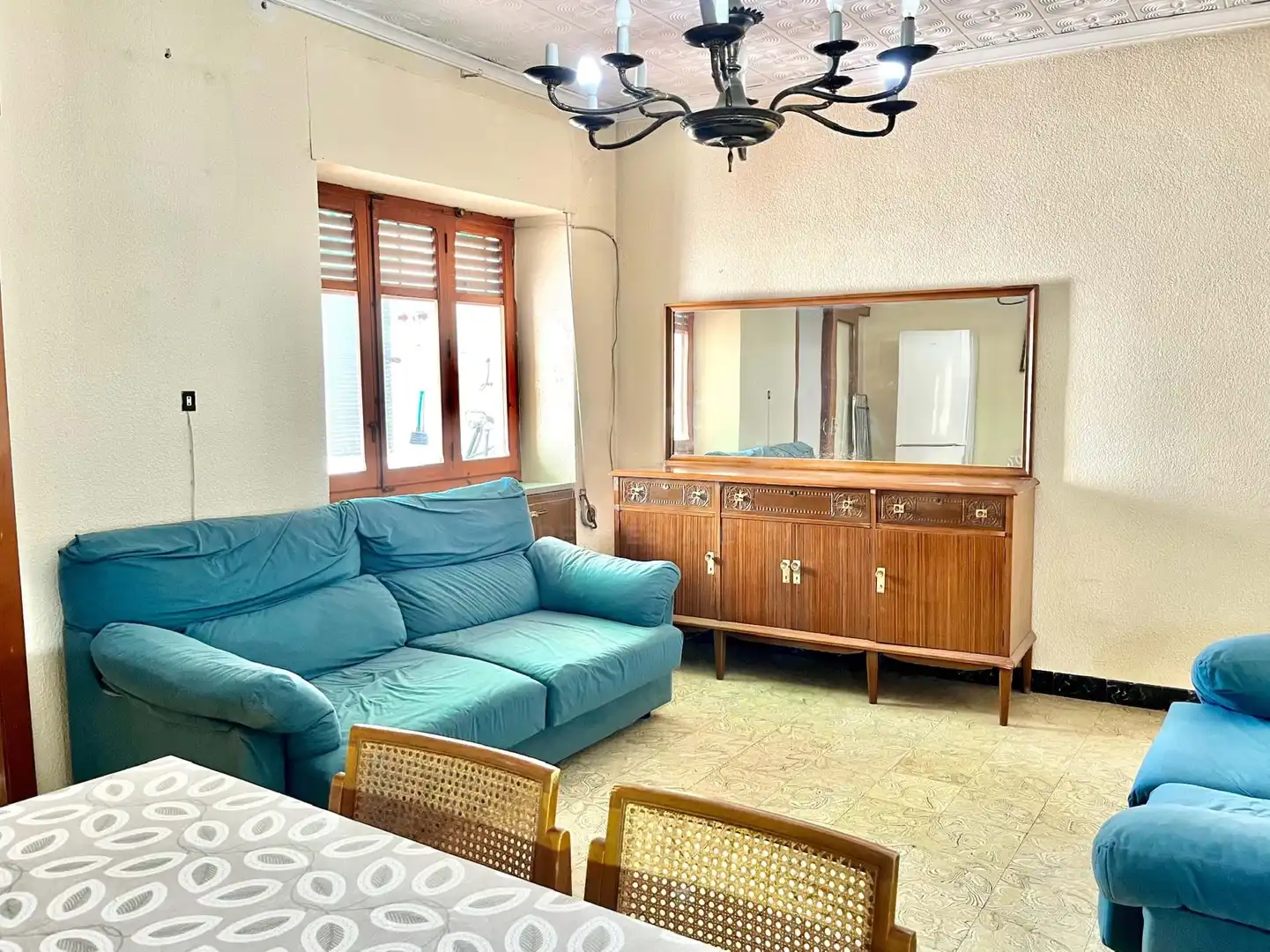 Sala de estar de Casa adosada en venta en Benlloc con Calefacción y Terraza