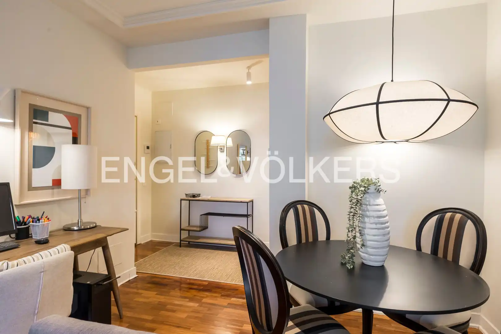 Dining room of Flat for rent in Madrid  with Air Conditioner, Heating and Terrace