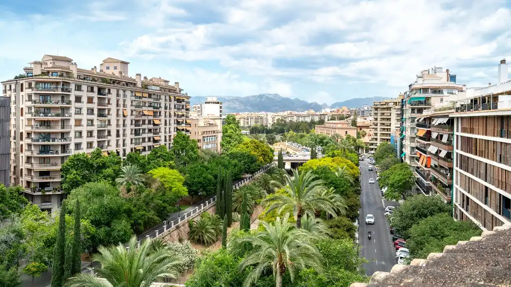 Vista exterior de Ático en venta en  Palma de Mallorca con Aire acondicionado y Terraza