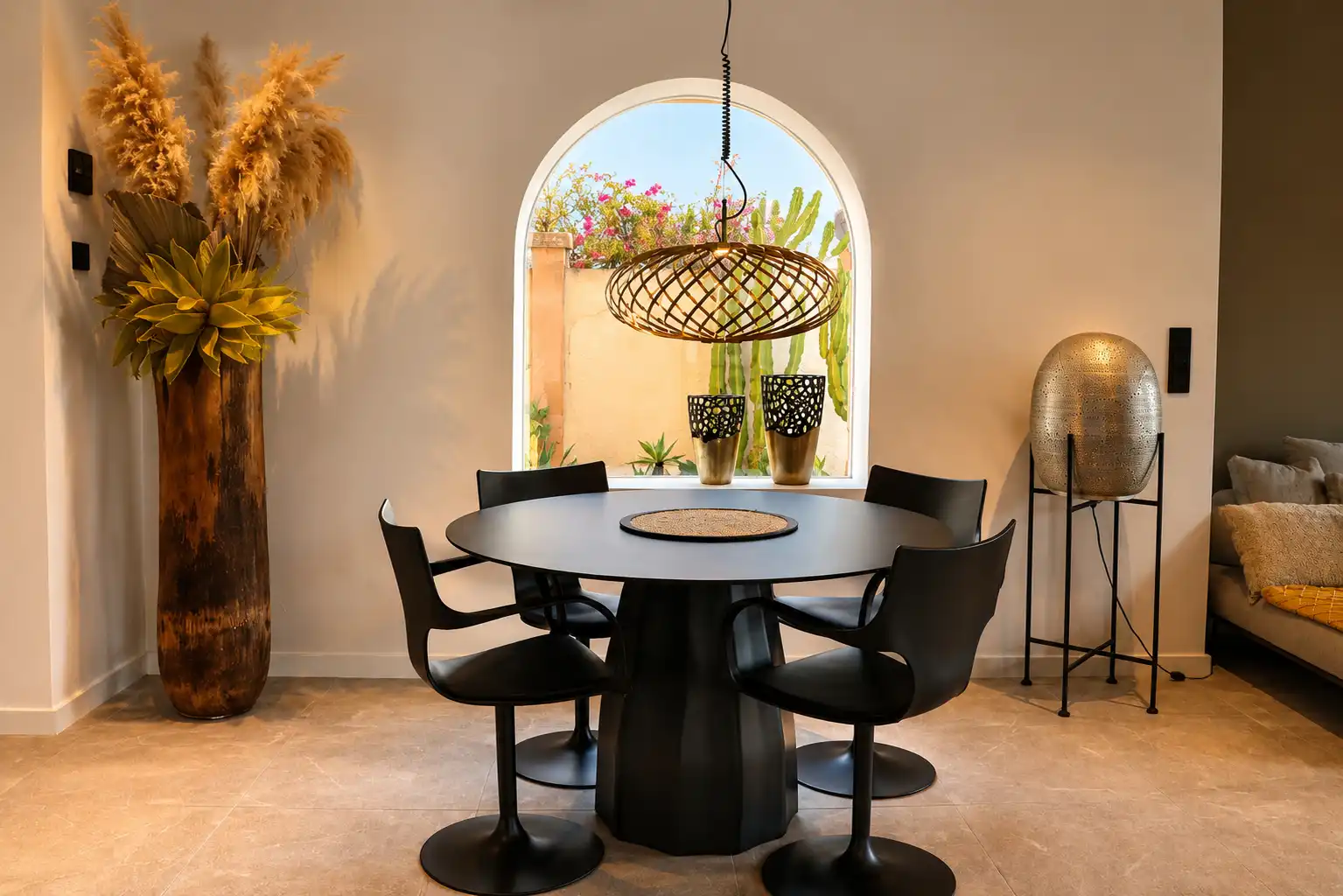 Dining room of Houses for sale in Calvià  with Air Conditioner, Heating and Private garden