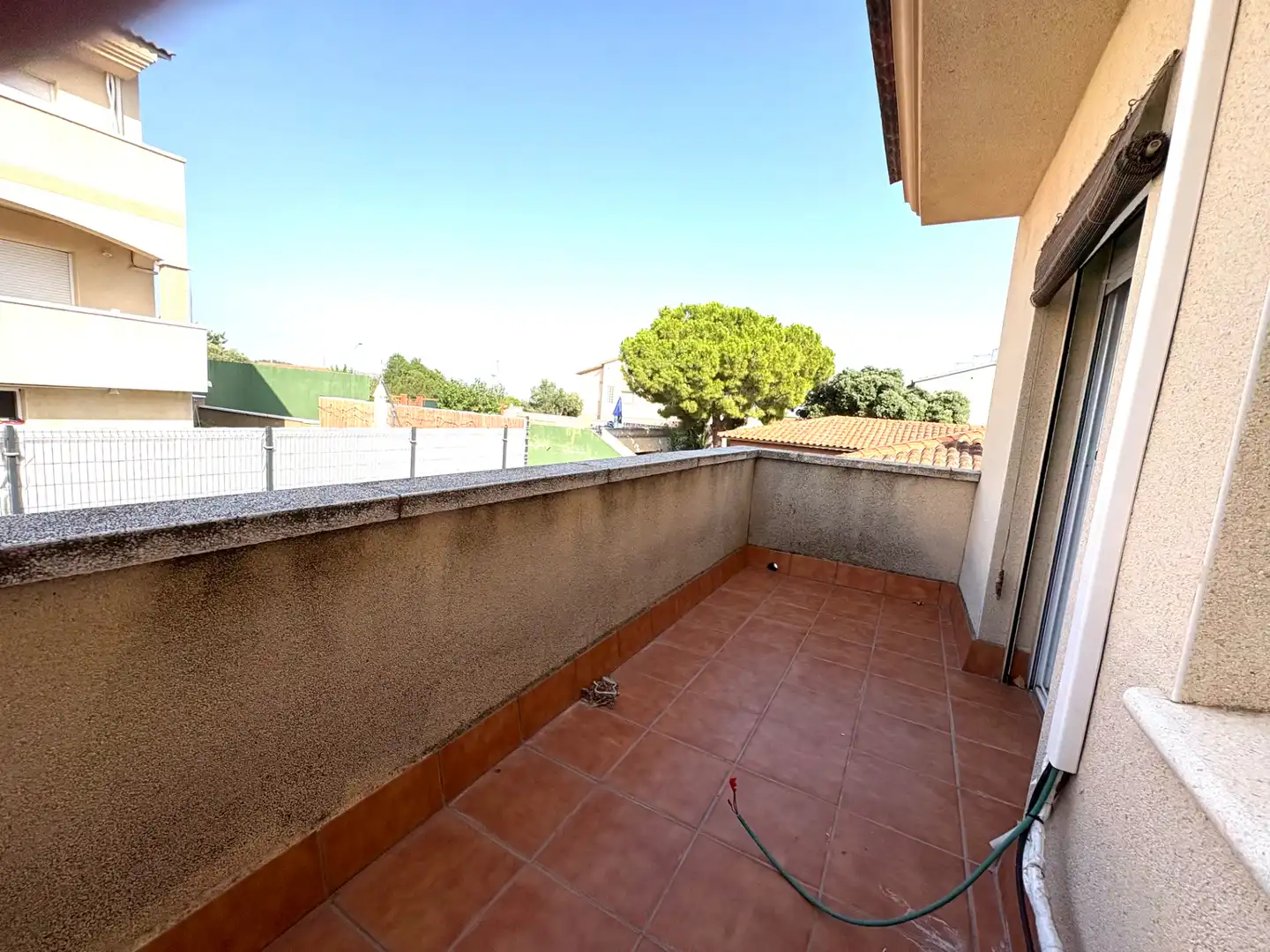 Terraza de Casa adosada en venta en La Pobla de Montornès   con Calefacción, Jardín privado y Terraza