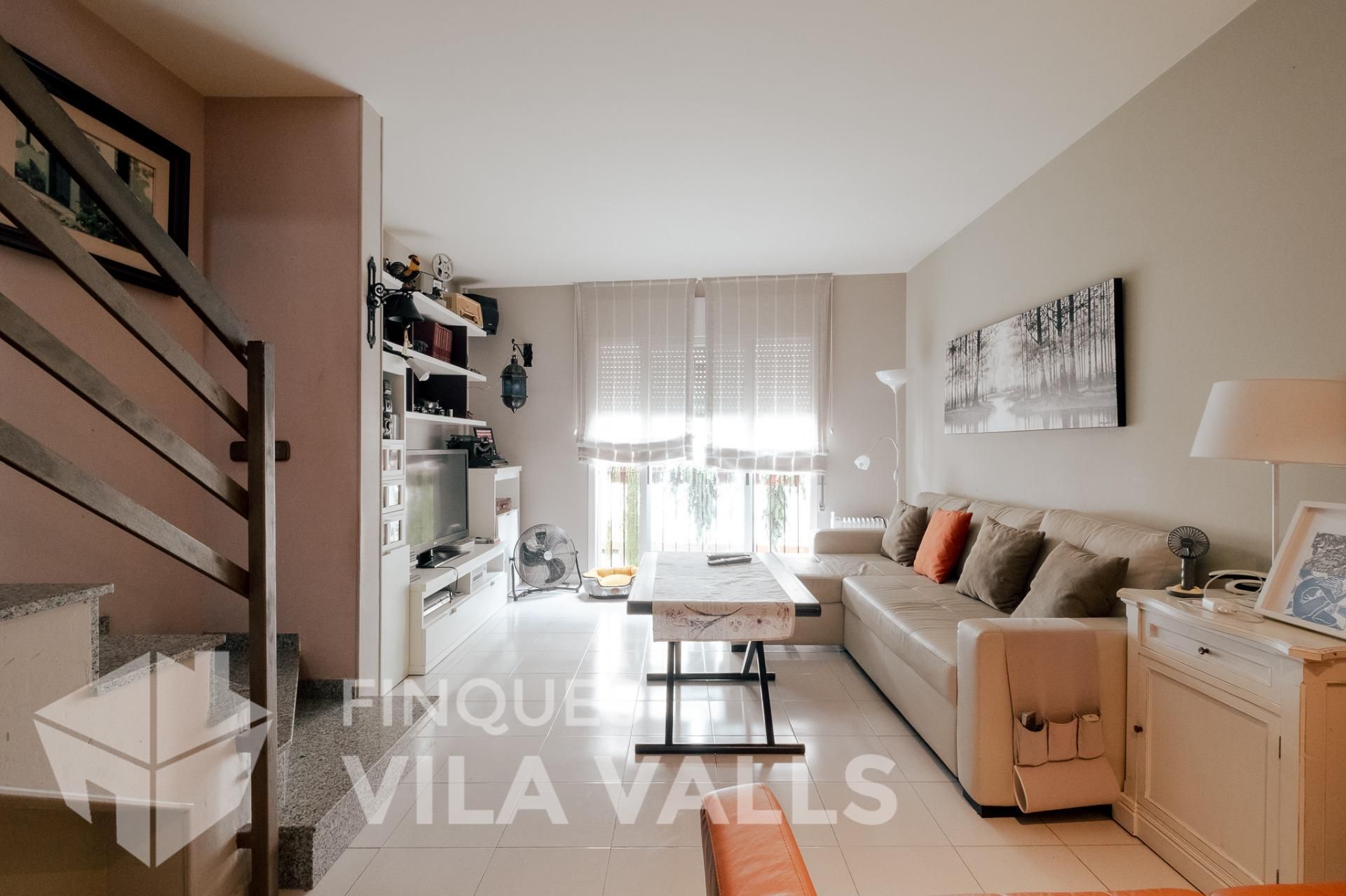 Sala d'estar de Pis en venda en Sant Feliu de Codines