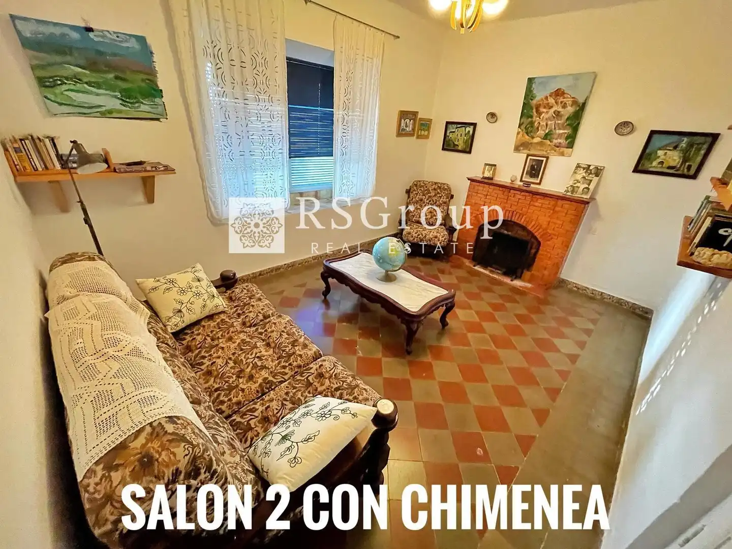 Sala d'estar de Casa o xalet en venda en Población de Arroyo