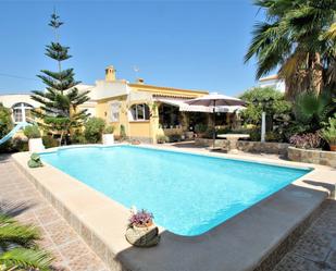 Exterior view of House or chalet for sale in Torrevieja  with Air Conditioner, Heating and Private garden