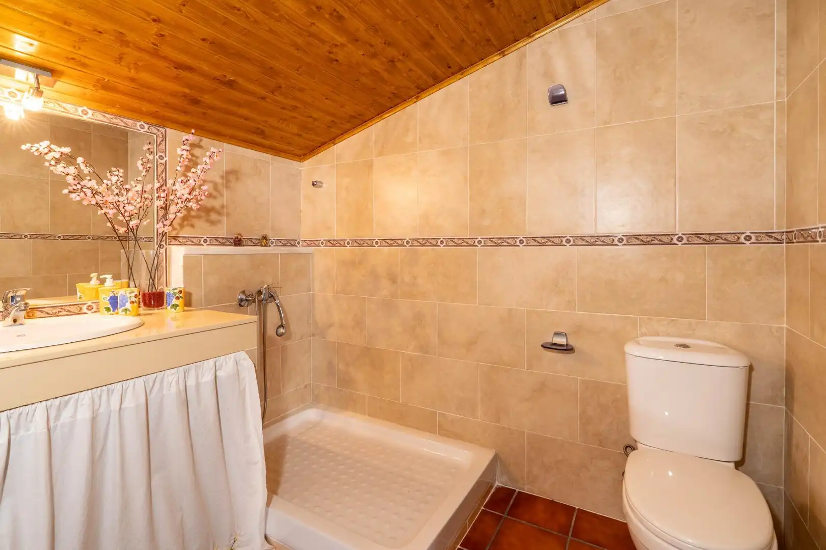 Baño de Casa o chalet en venta en El Garrobo con Aire acondicionado, Calefacción y Jardín privado