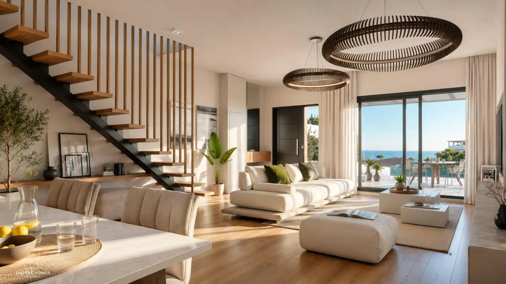Sala d'estar de Casa adosada en venda en Vélez-Málaga