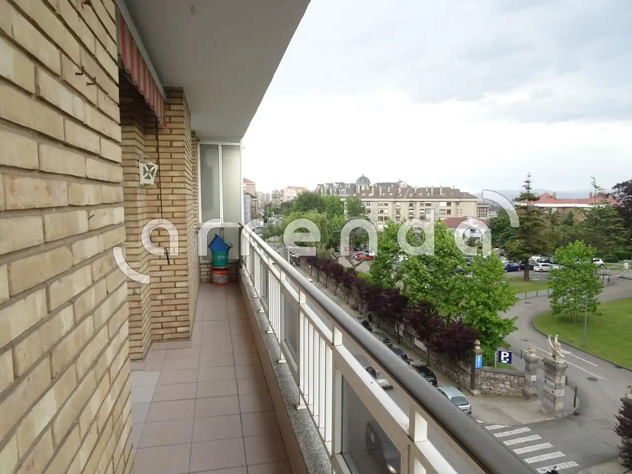 Terrasse von Wohnung zur Miete in Santander mit Heizung, Terrasse und Möbliert