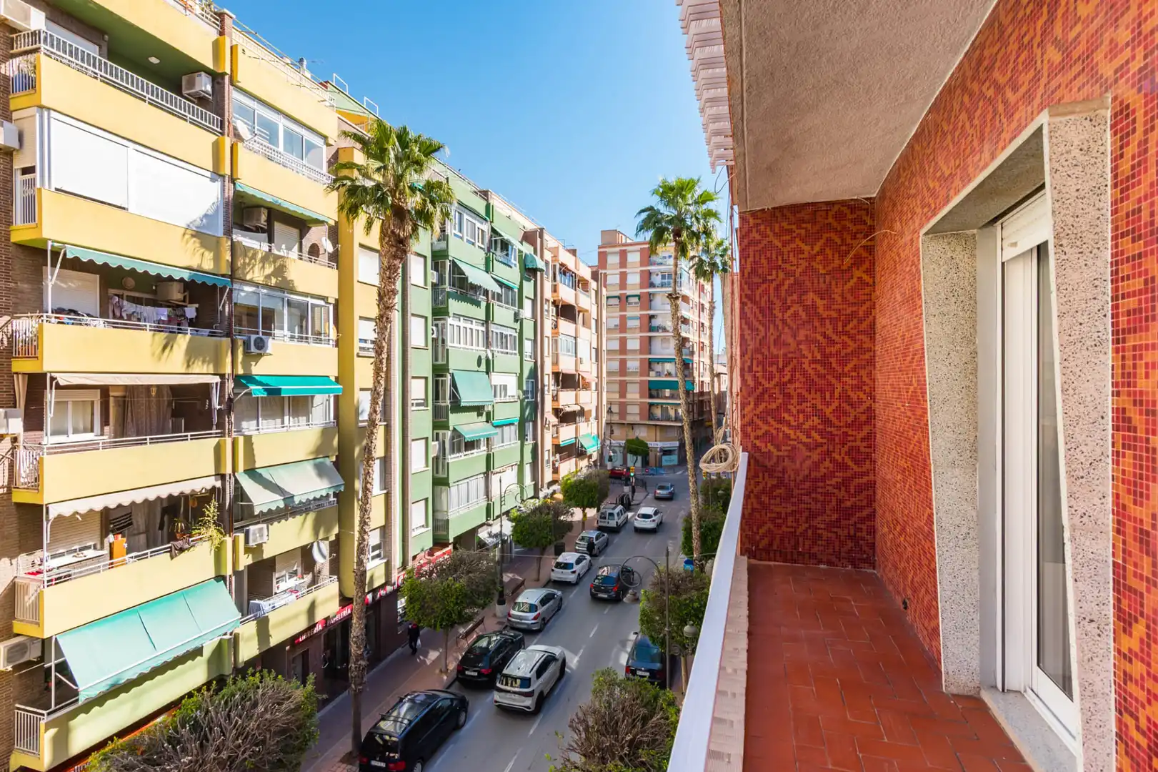 Vista exterior de Piso en venta en Molina de Segura con Aire acondicionado, Parquet y Amueblado