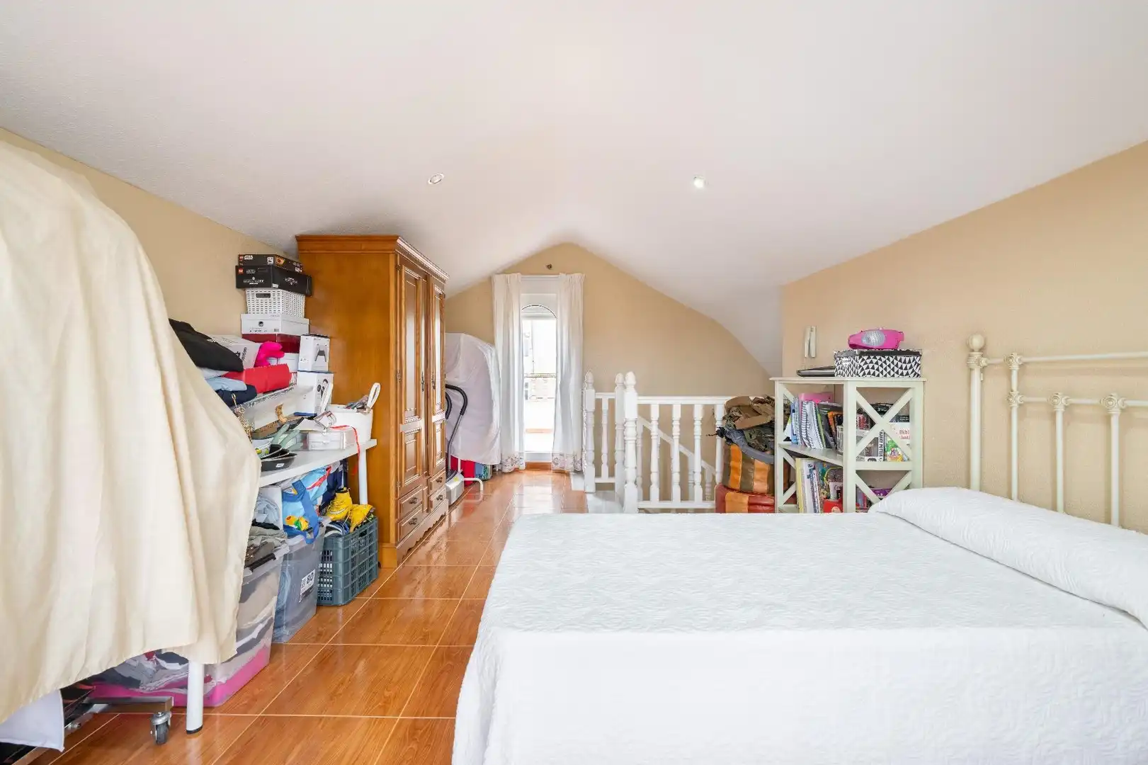 Bedroom of Houses for sale in Roquetas de Mar  with Air Conditioner, Private garden and Terrace