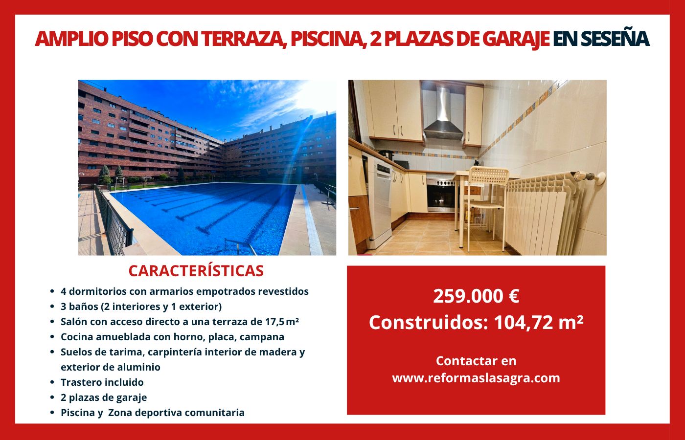 Vista exterior de Pis en venda en Seseña amb Aire condicionat, Calefacció i Parquet