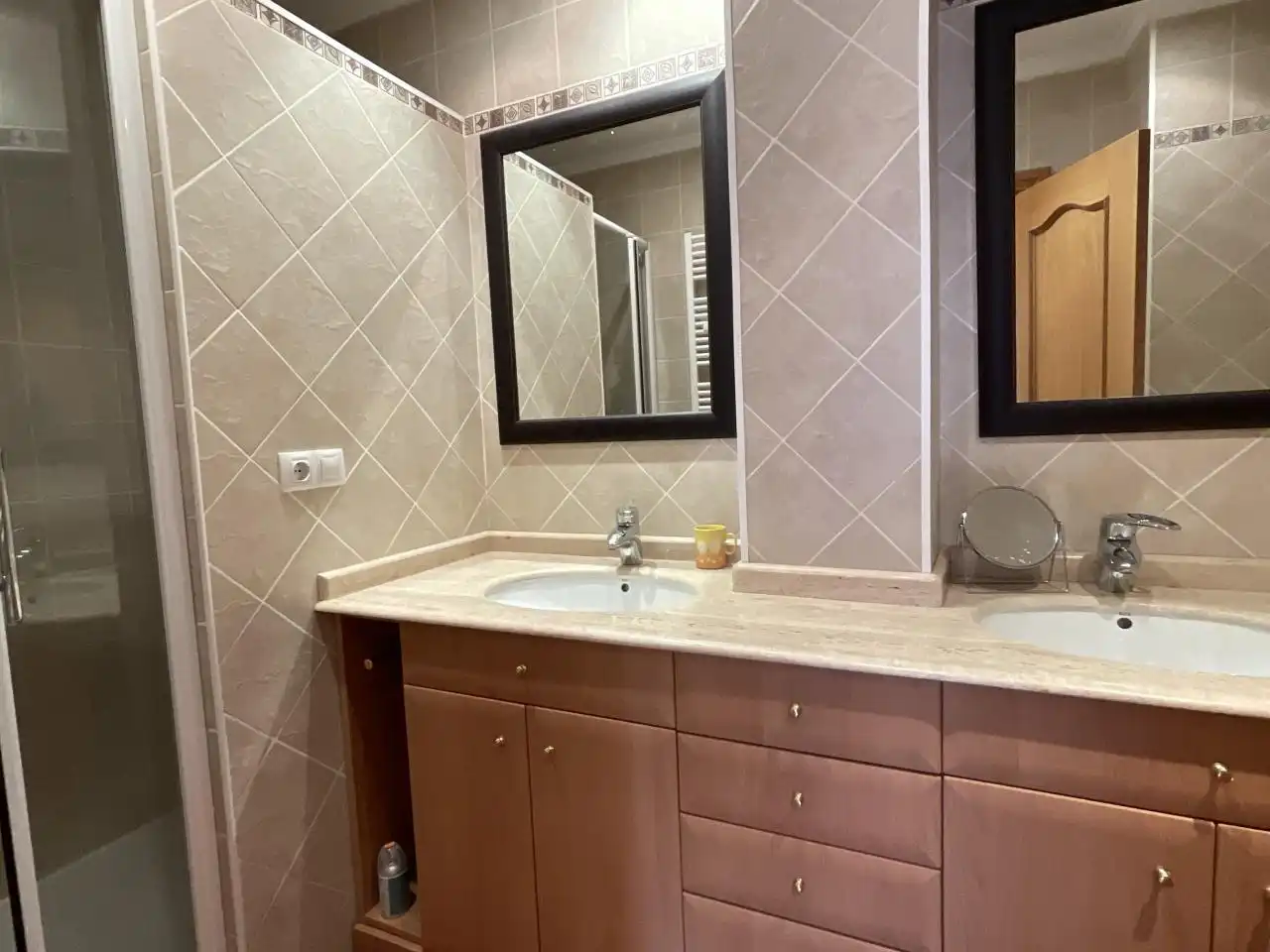 Bany de Dúplex en venda en Santo Domingo de la Calzada amb Calefacció, Parquet i Terrassa