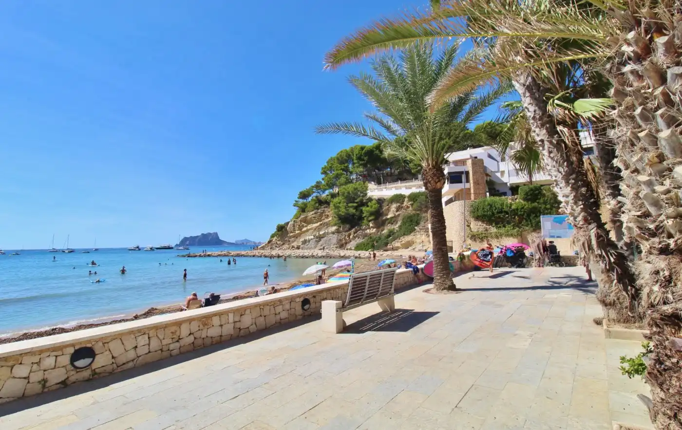 Vista exterior de Casa o chalet en venta en Moraira con Aire acondicionado, Calefacción y Jardín privado