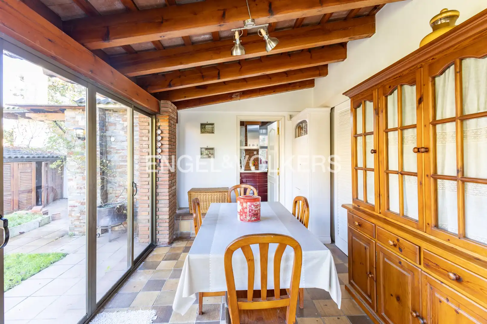 Dining room of Houses for sale in Sant Celoni  with Air Conditioner, Heating and Private garden