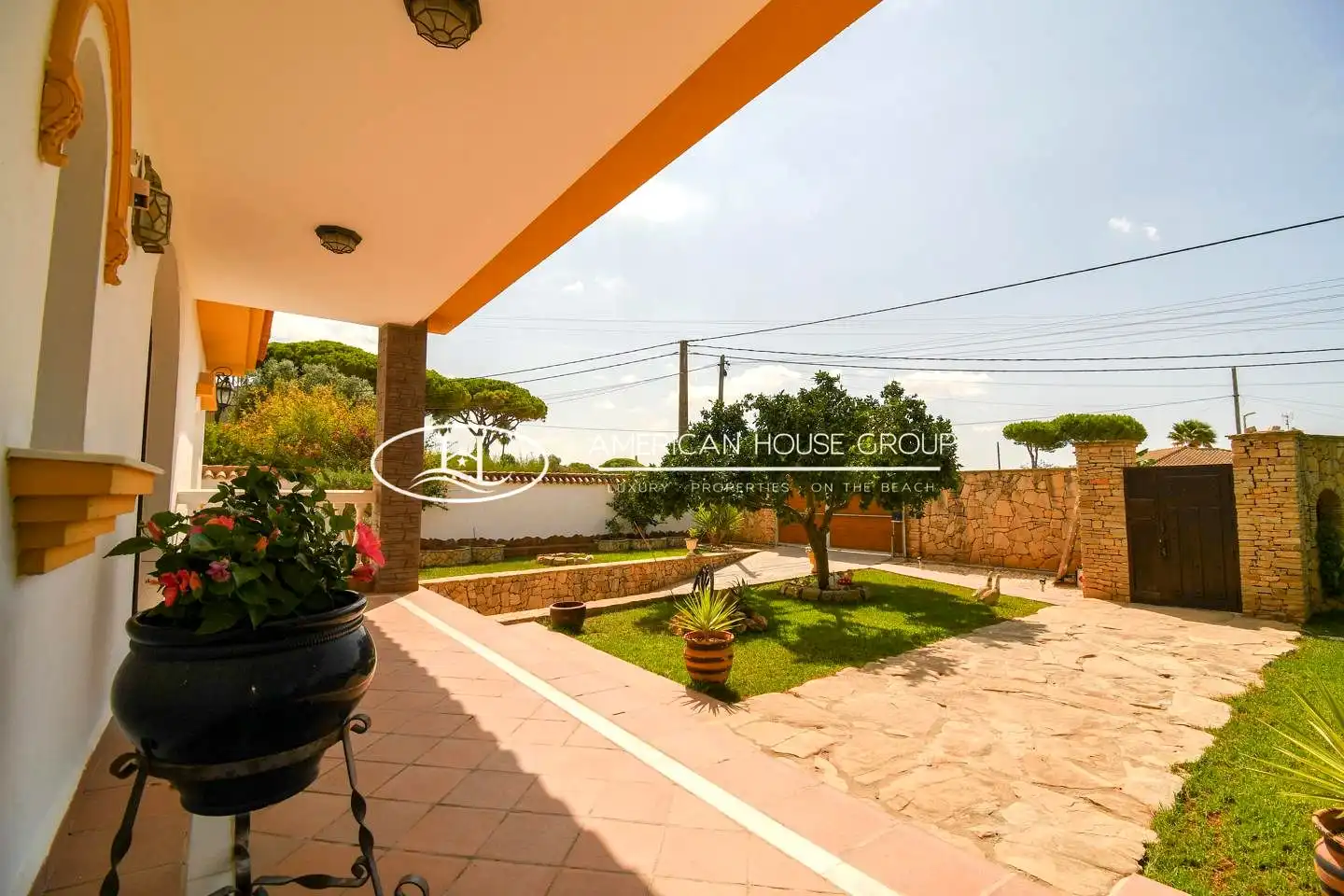 Garden of Houses for sale in Chiclana de la Frontera  with Air Conditioner, Heating and Private garden
