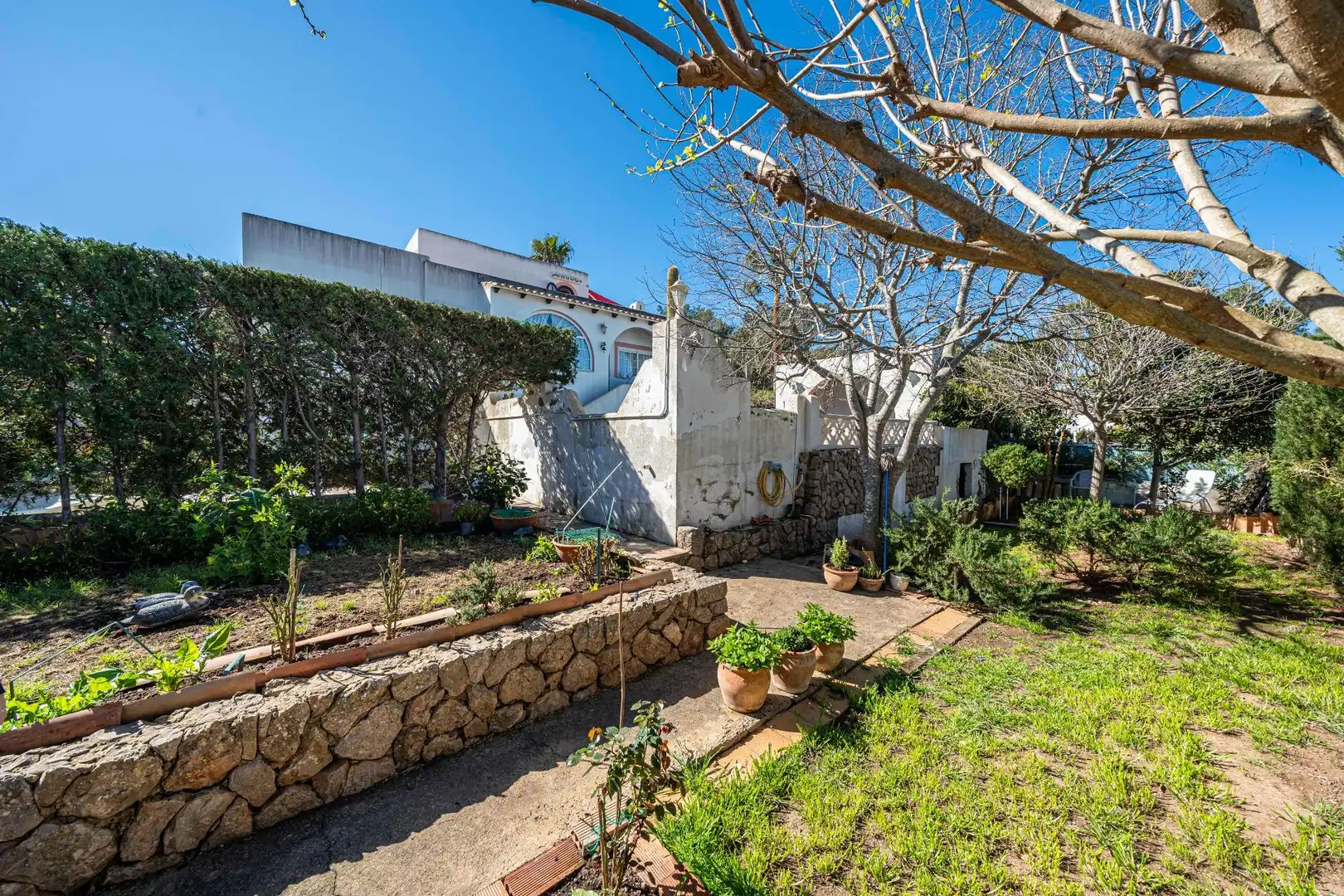 Garden of Houses for sale in Llucmajor  with Air Conditioner, Heating and Private garden