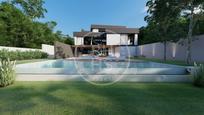 Swimming pool of House or chalet for sale in  Barcelona Capital  with Air Conditioner, Heating and Terrace