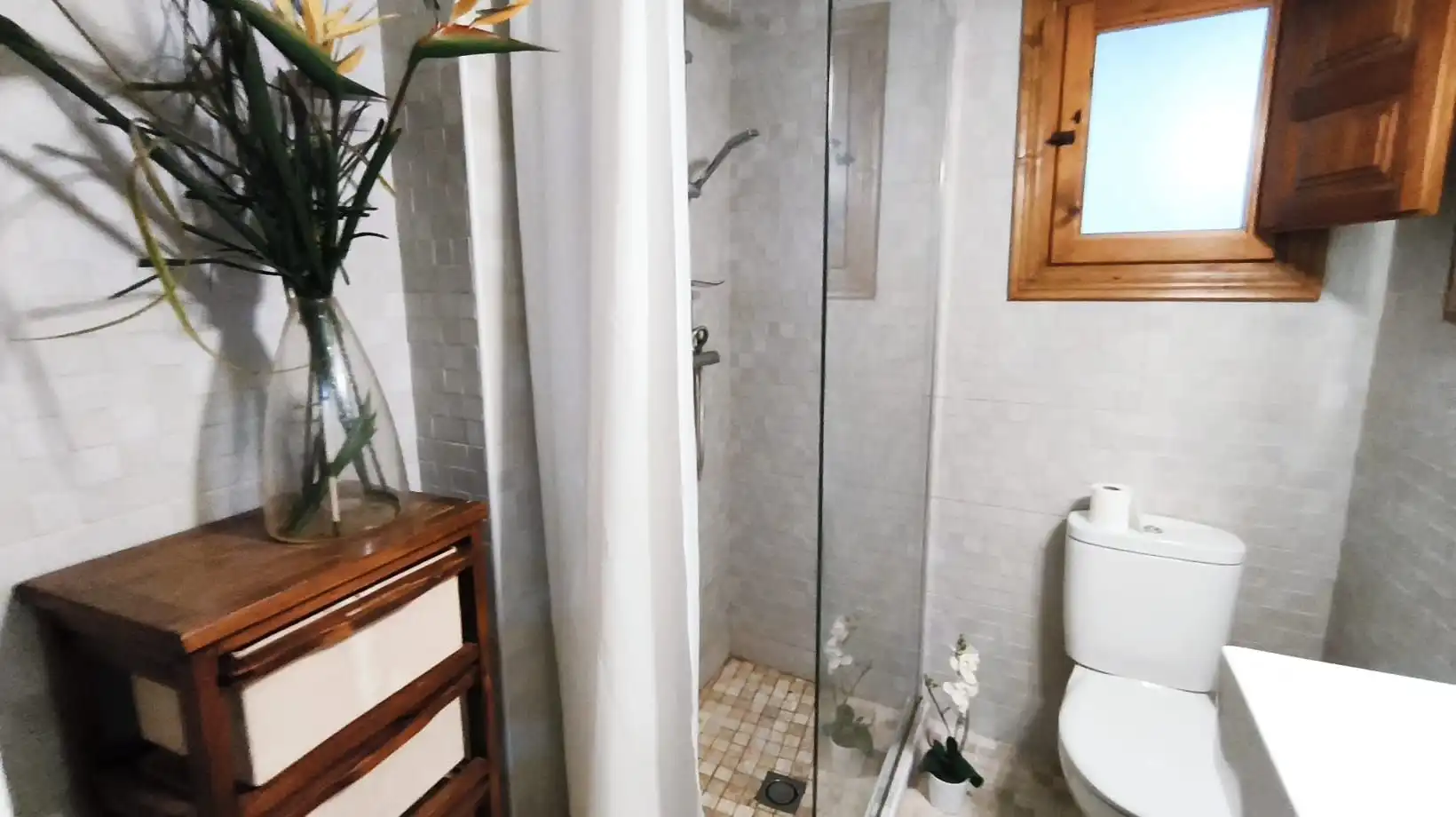 Bany de Apartament en venda en Mojácar amb Calefacció, Terrassa i Moblat