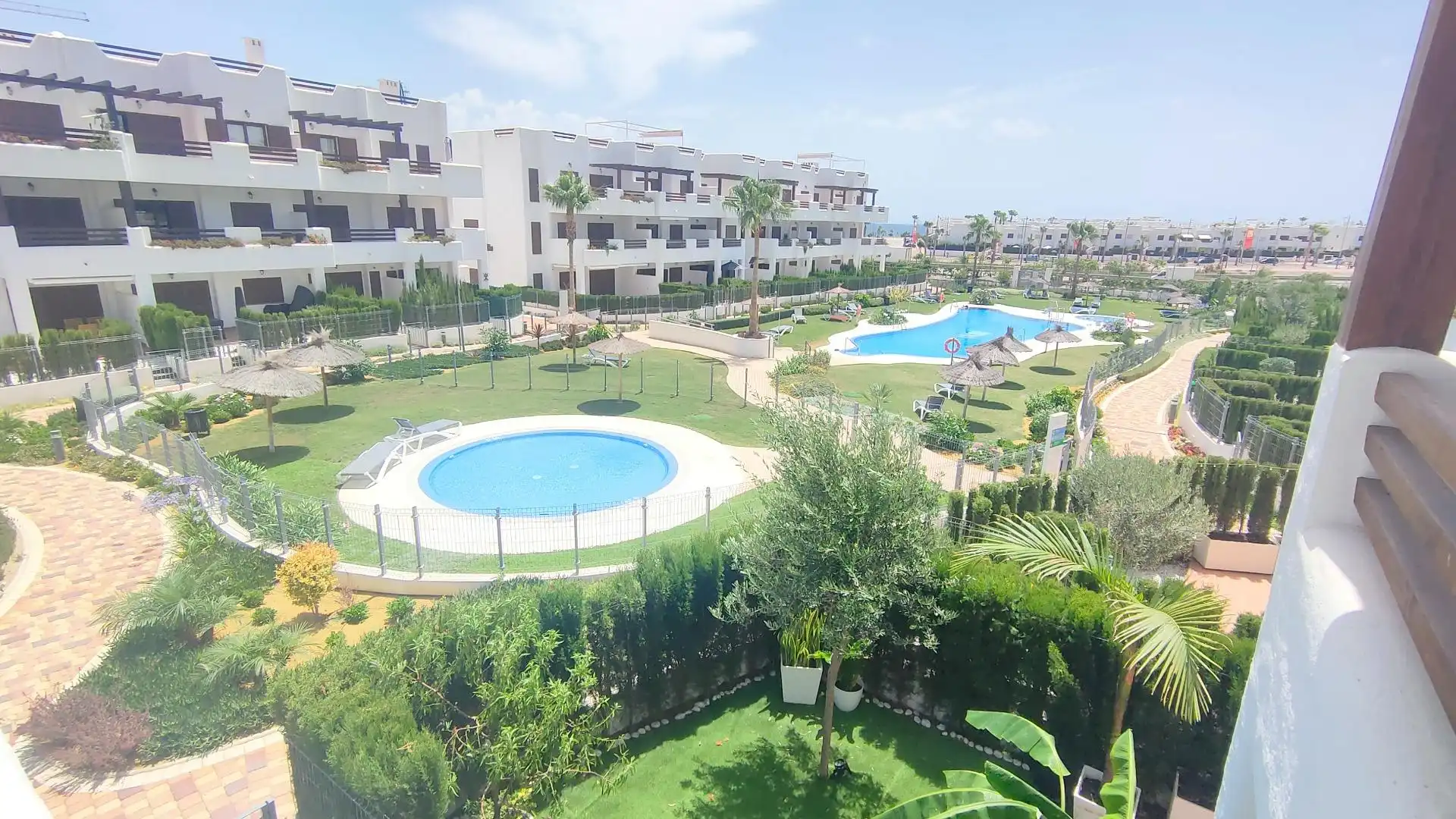 Jardín de Apartamento en venta en Pulpí con Aire acondicionado, Terraza y Amueblado