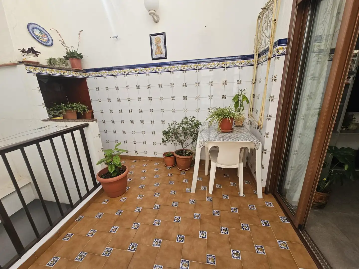 Balcony of Houses for sale in Sueca  with Air Conditioner, Terrace and Storage room
