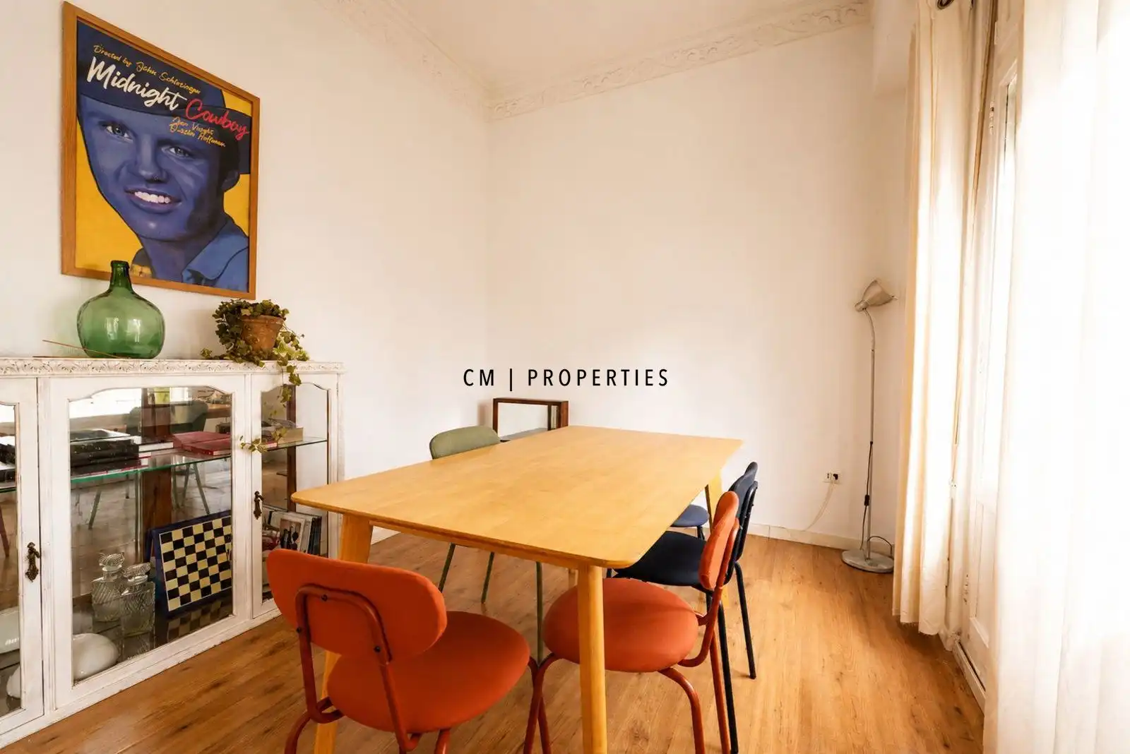 Comedor de Piso de alquiler en Valencia con Aire acondicionado, Calefacción y Amueblado