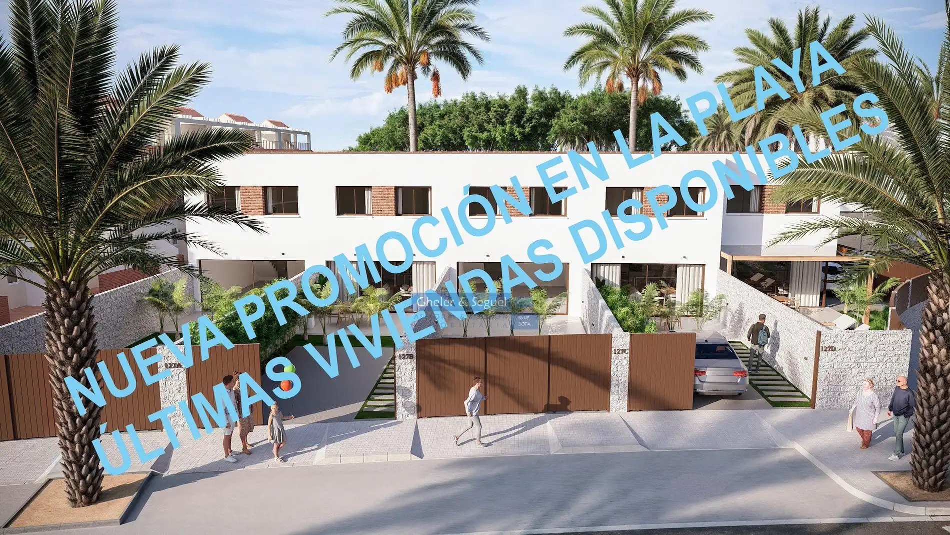 Außenansicht von Einfamilien-Reihenhaus zum Verkauf in Almenara mit Terrasse