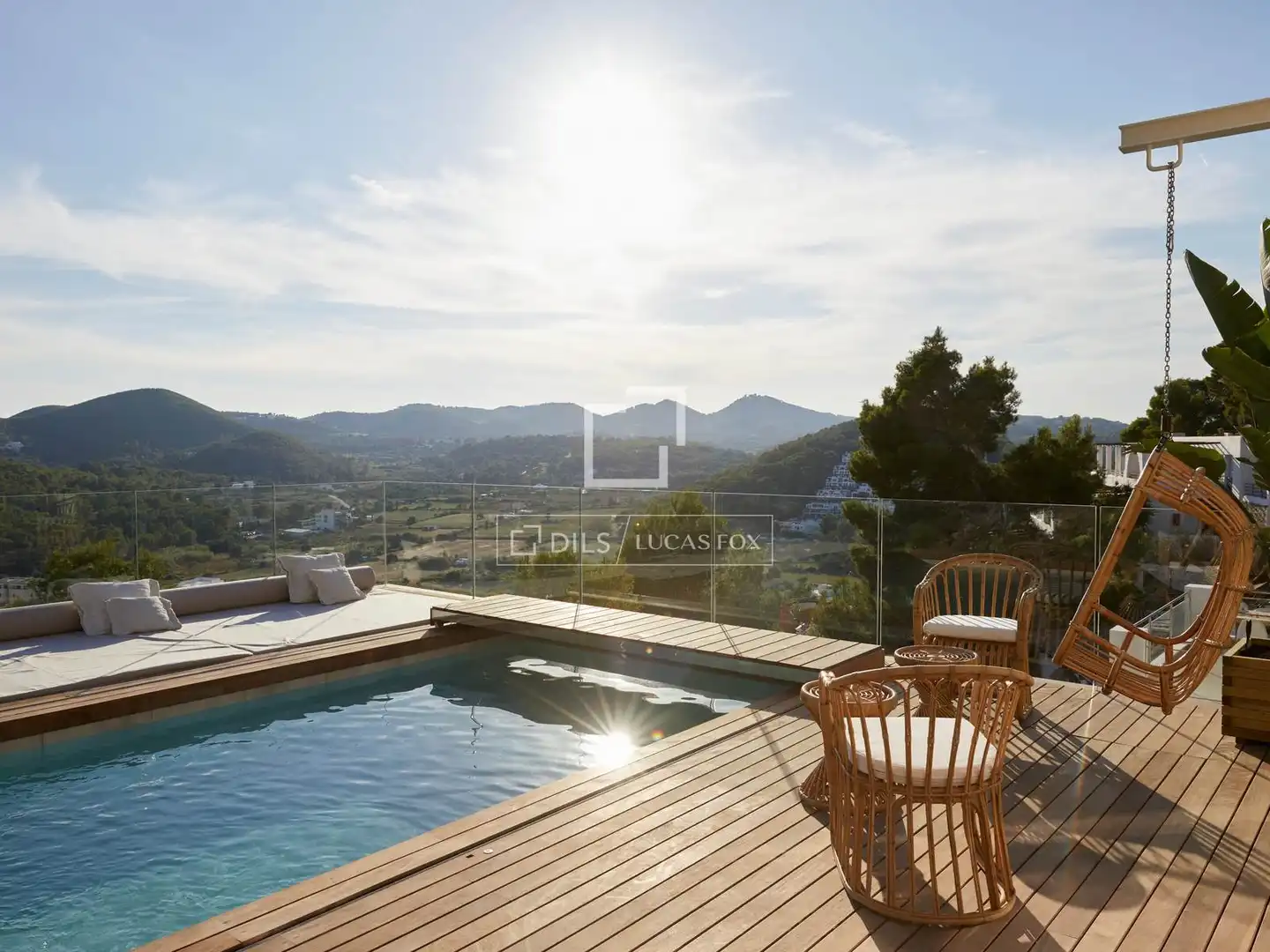 Terrace of Houses for sale in Santa Eulària des Riu  with Air Conditioner, Heating and Private garden