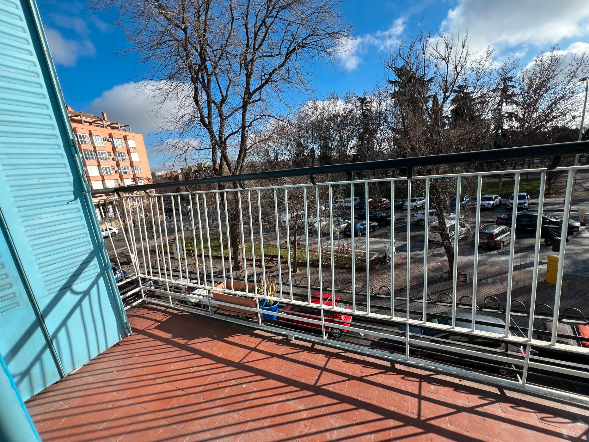 Balcony of Flat for sale in  Madrid Capital  with Heating, Parquet flooring and Terrace