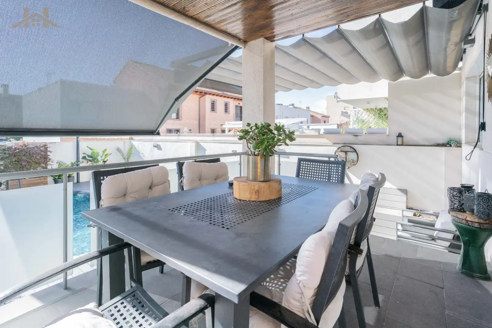 Terraza de Casa adosada en venta en Torrejón de Ardoz con Amueblado