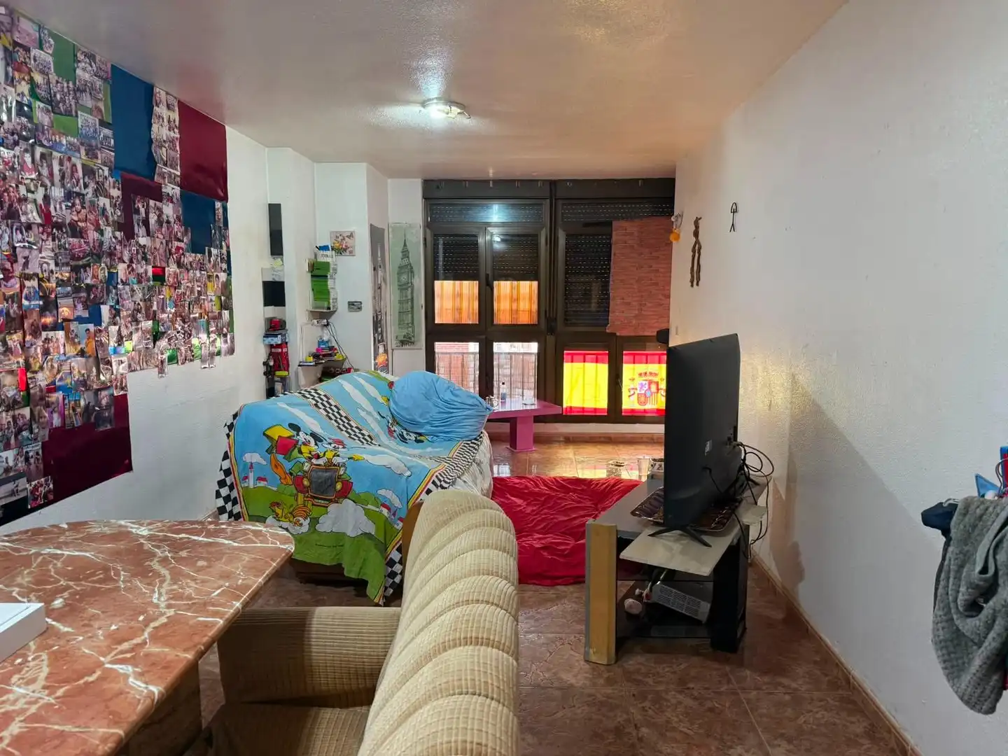 Sala d'estar de Pis en venda en Águilas amb Terrassa, Moblat i Balcó