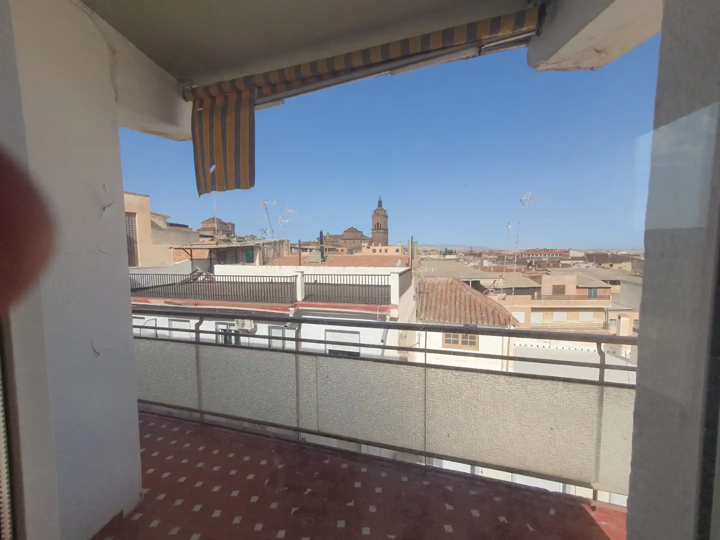 Exterior view of Flat for sale in Guadix  with Furnished and Balcony