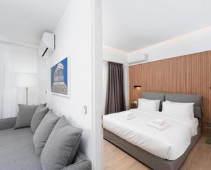 Bedroom of Flat to rent in Gijón   with Air Conditioner, Furnished and Pets allowed
