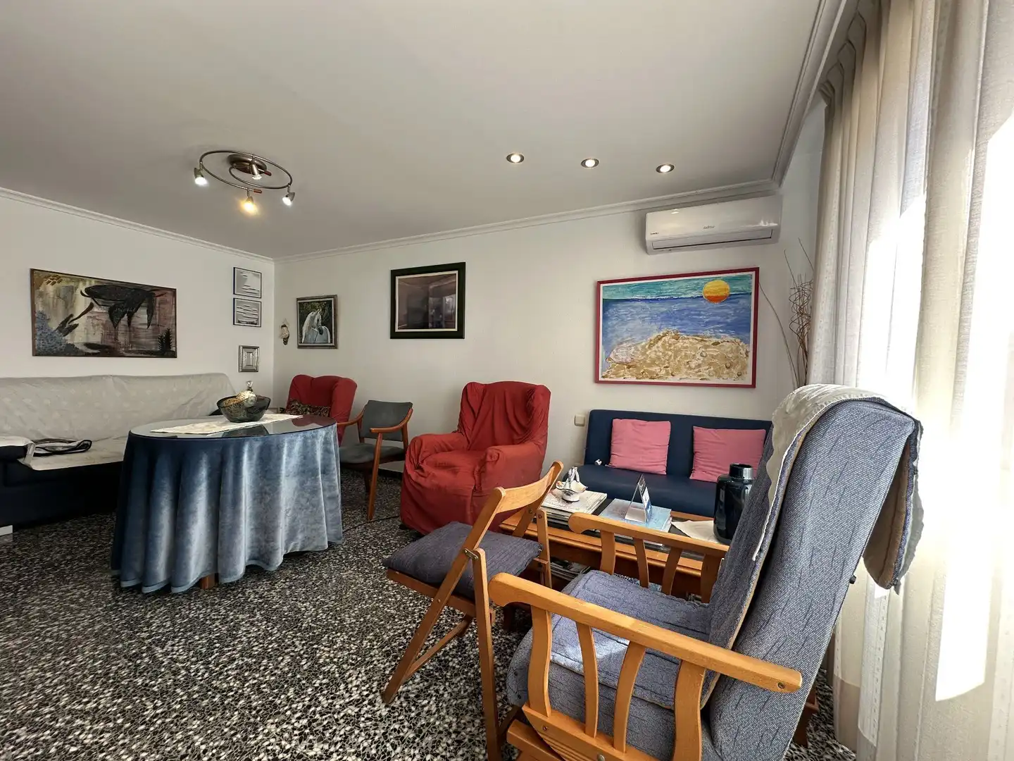Sala de estar de Piso en venta en Ontinyent con Calefacción y Trastero